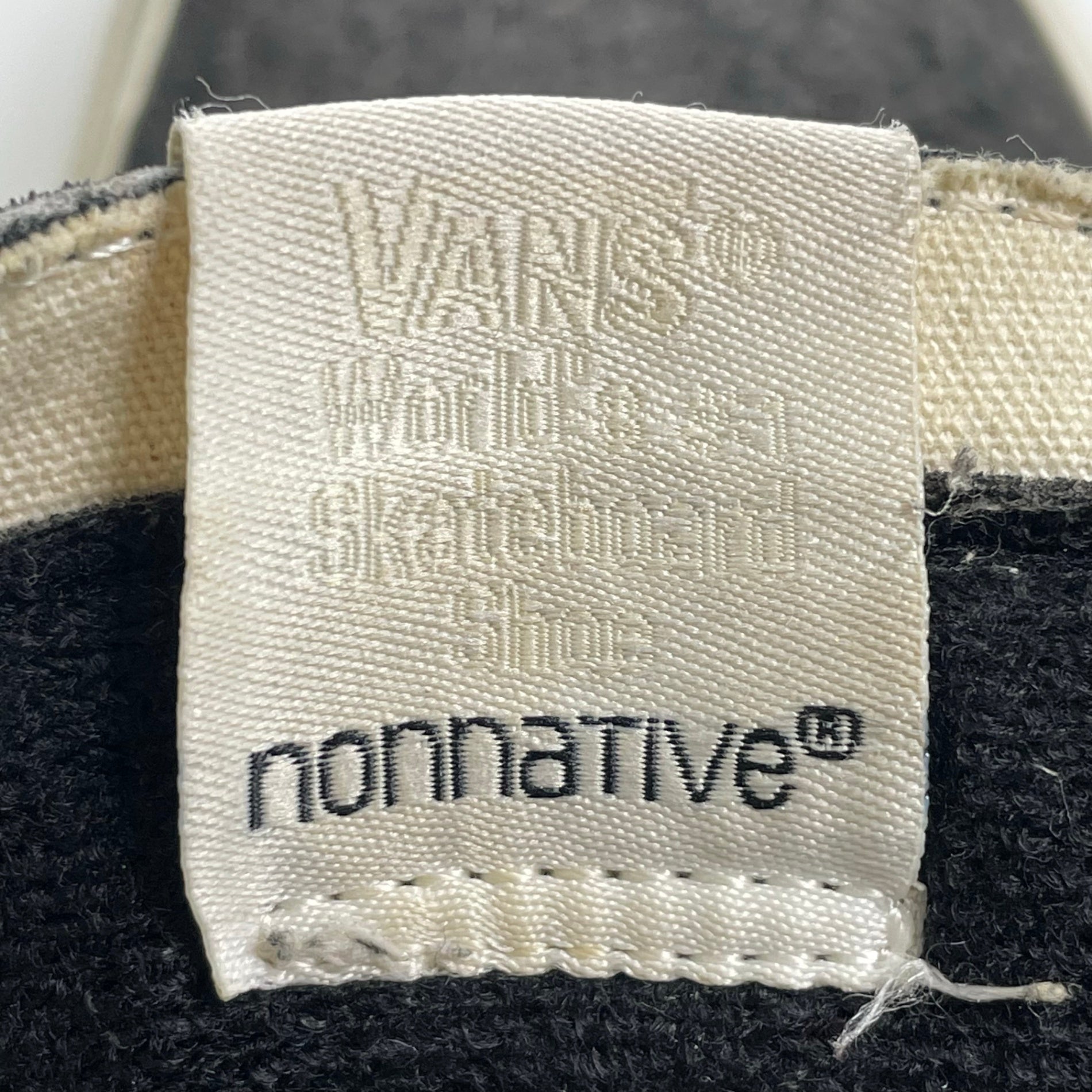 VANS × nonnative ヴァンズ ノンネイティブ / コラボ SK8-HI ローカットスニーカー 箱・替え紐付 SIZE:28cm