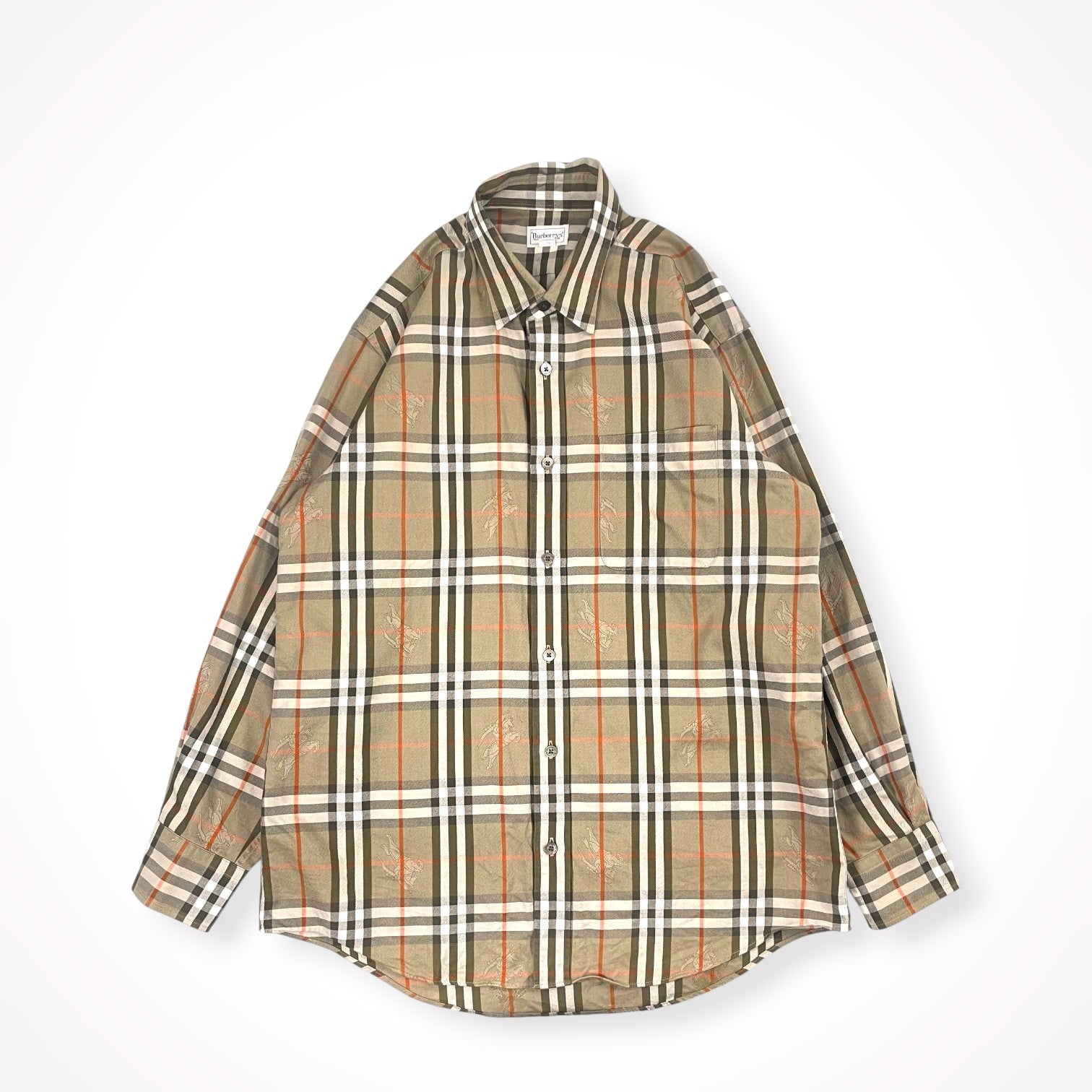 Burberry's / シャドーホースチェックシャツ SIZE:L