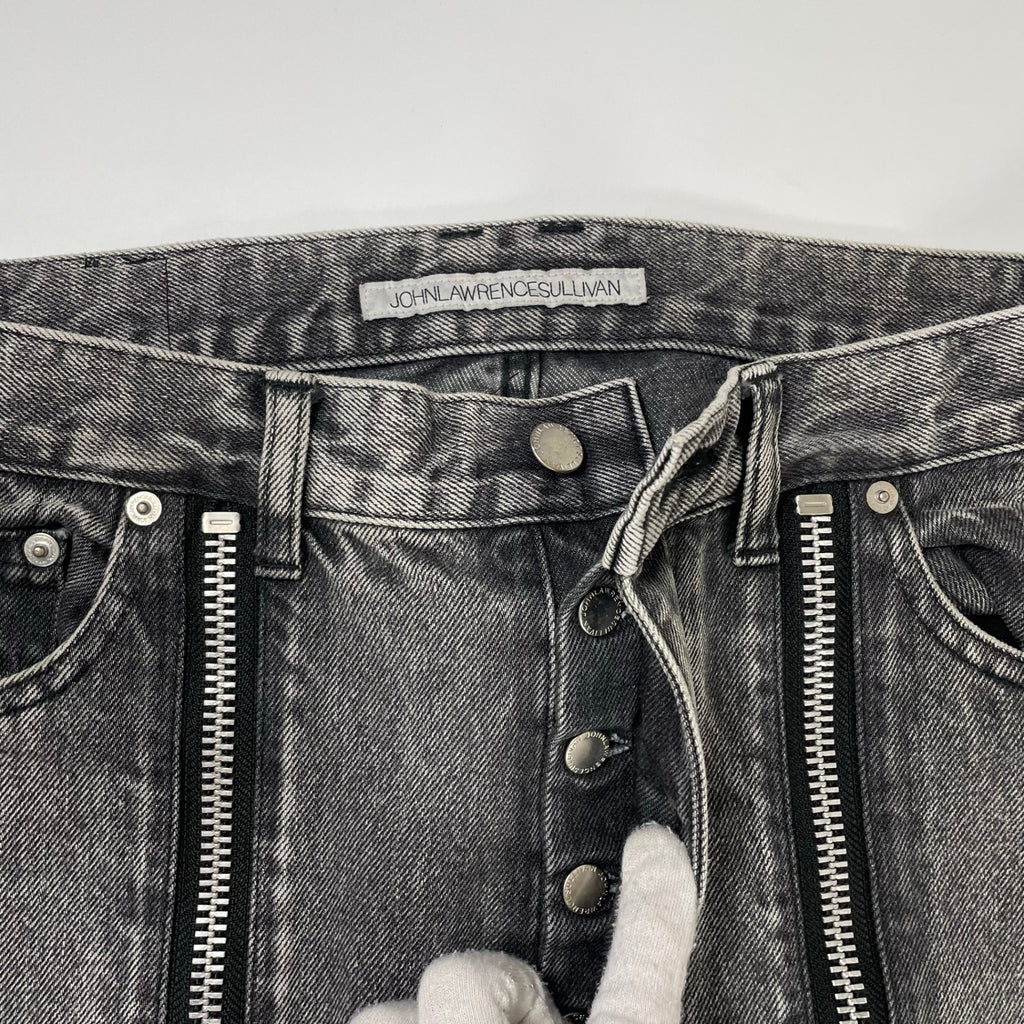 JOHN LAWRENCE SULLIVAN ジョンローレンスサリバン / WASHED DENIM ZIPPED 参考定価：45,000+tax SIZE:48