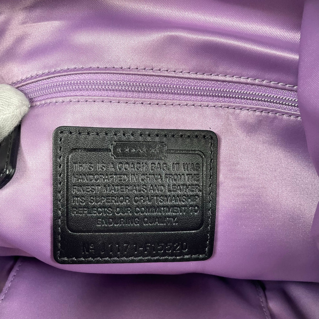COACH / オセロット2WAYバッグ レオパード F15520 美品