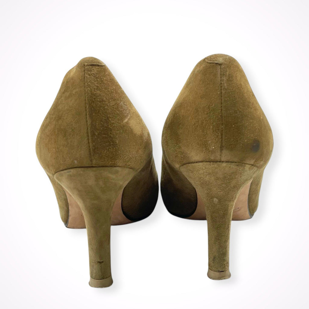 PELLICO / スウェードヒールパンプス 参考定価：50,000程度 SIZE:36 1/2