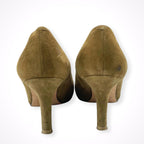 PELLICO / スウェードヒールパンプス 参考定価：50,000程度 SIZE:36 1/2