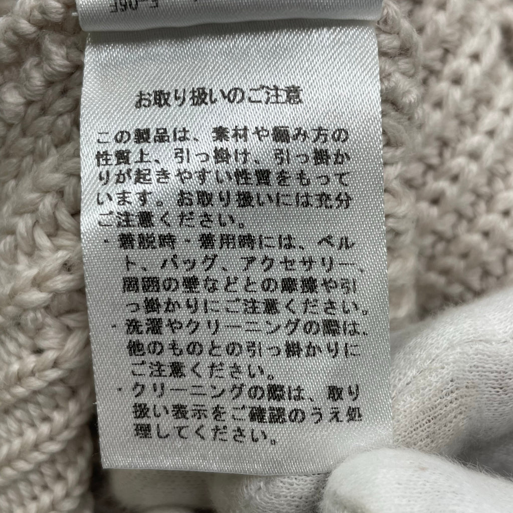 BATONER バトナー / SIGNATURE クルーネックプルオーバーニット 参考定価：22,000+tax SIZE:2