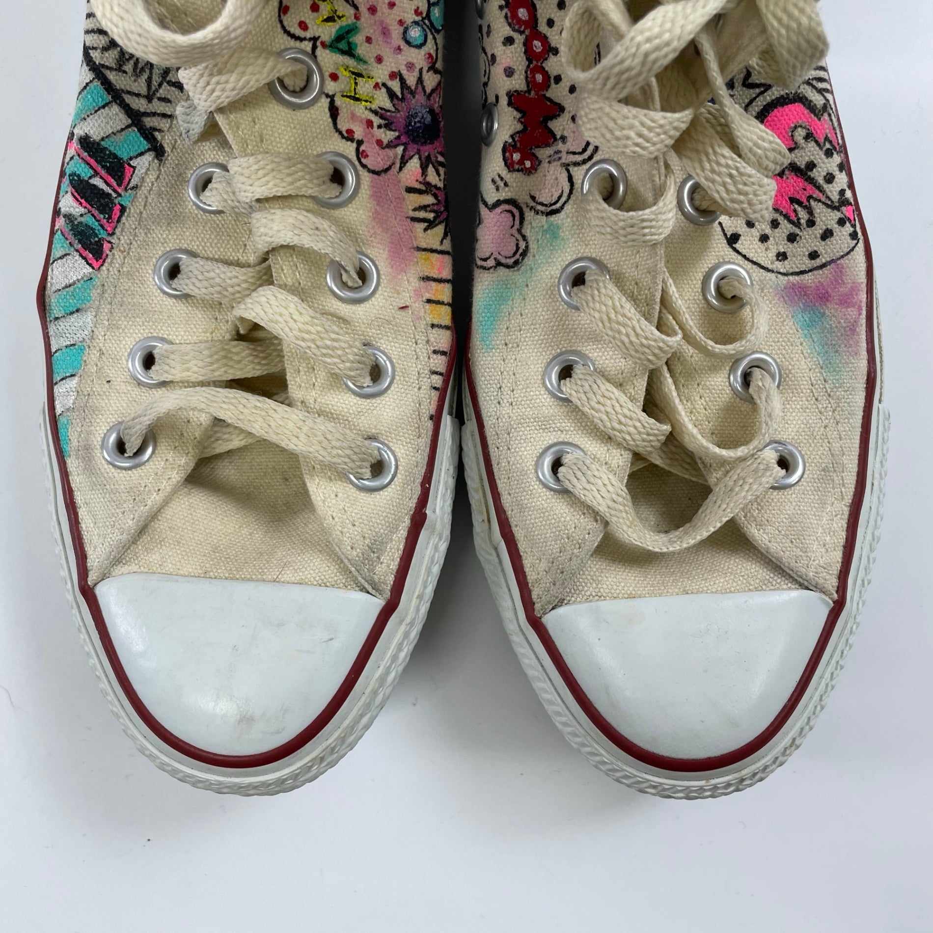 CONVERSE / ペイント ハイカットスニーカー SIZE:25cm