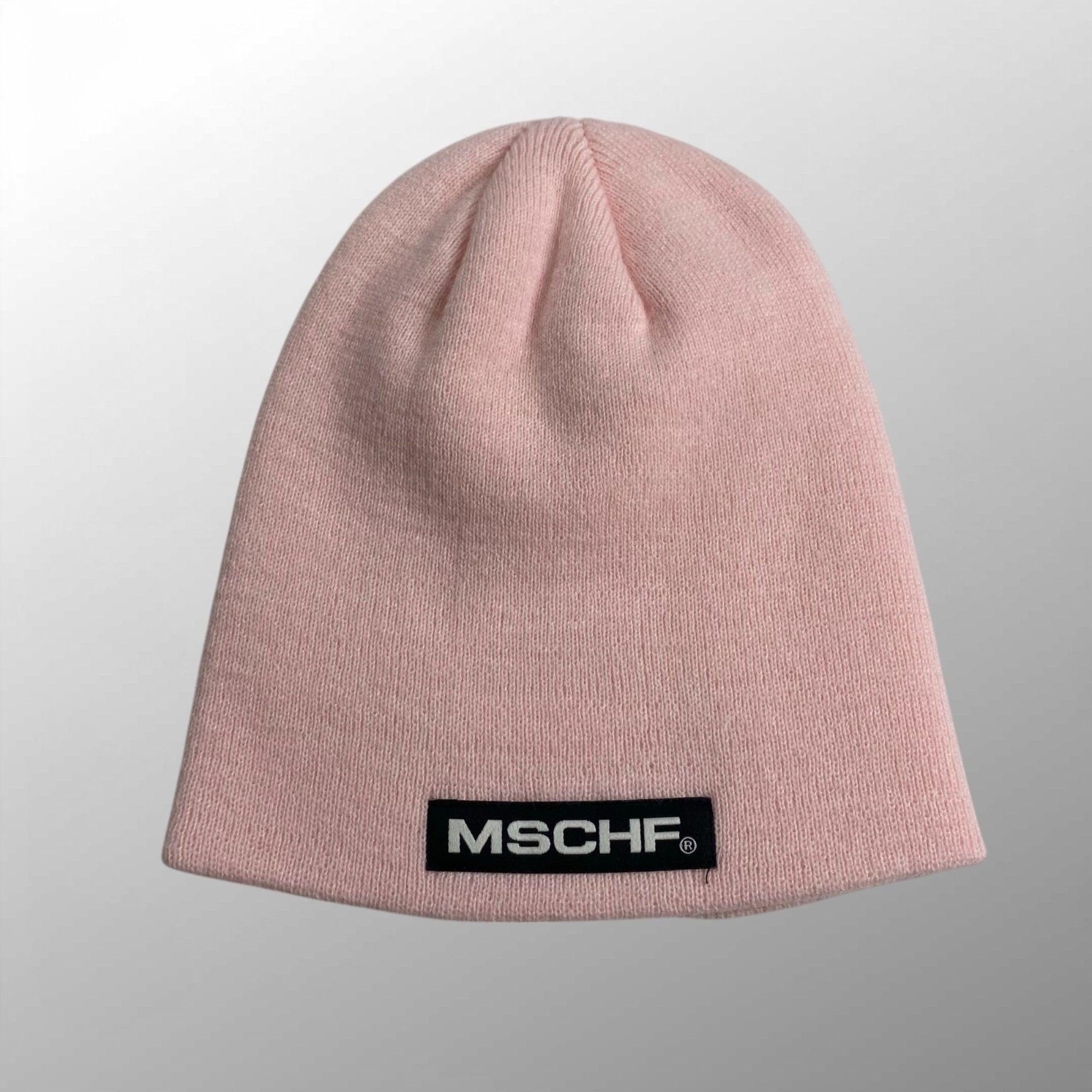 【未使用】 MSCHF ミスチーフ / ニット帽　ビーニー LIGHT PINK MADE IN KOREA