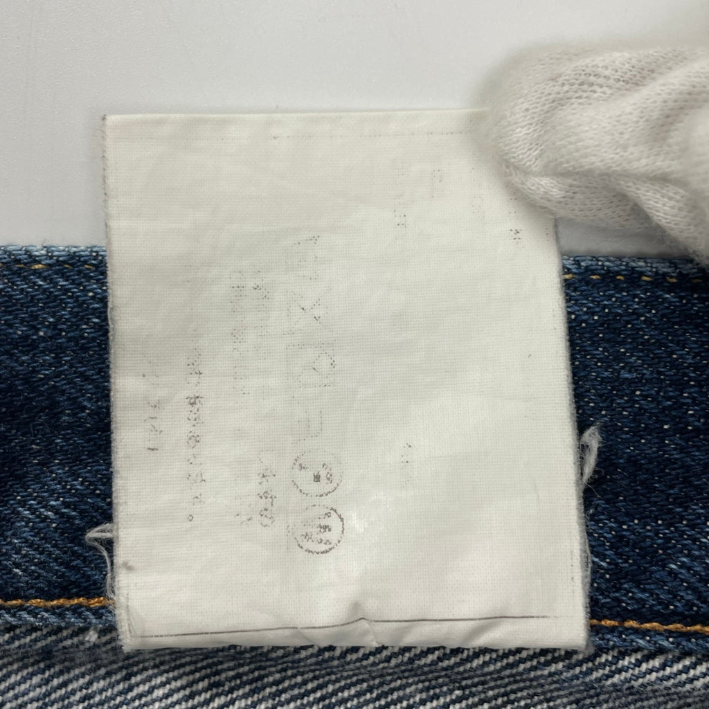 YAECA ヤエカ / セルビッジワイドデニムパンツ 参考定価：25,000程度 SIZE:W82cm