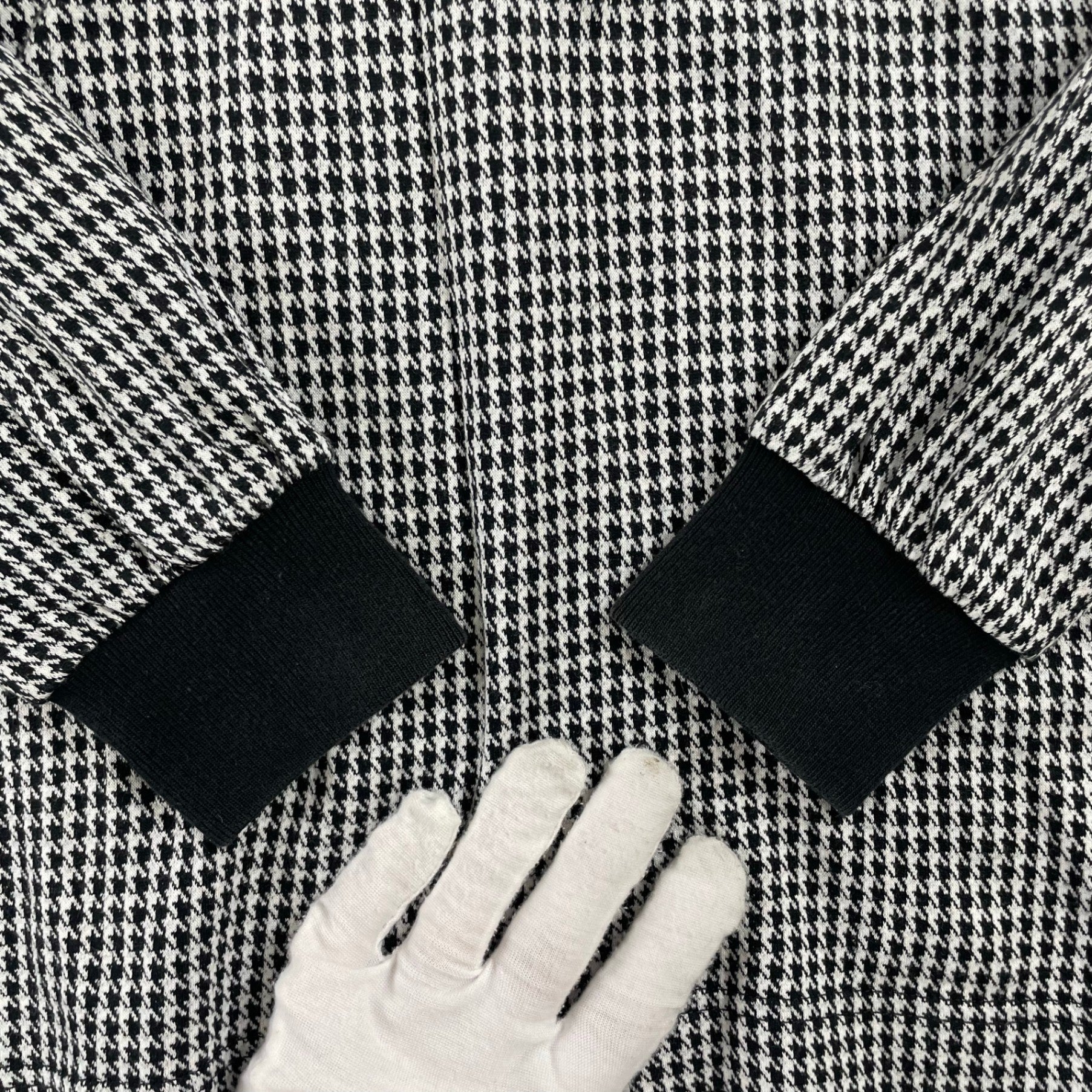 BURBERRY GOLF / ハウンドトゥース柄ポロシャツ SIZE:M