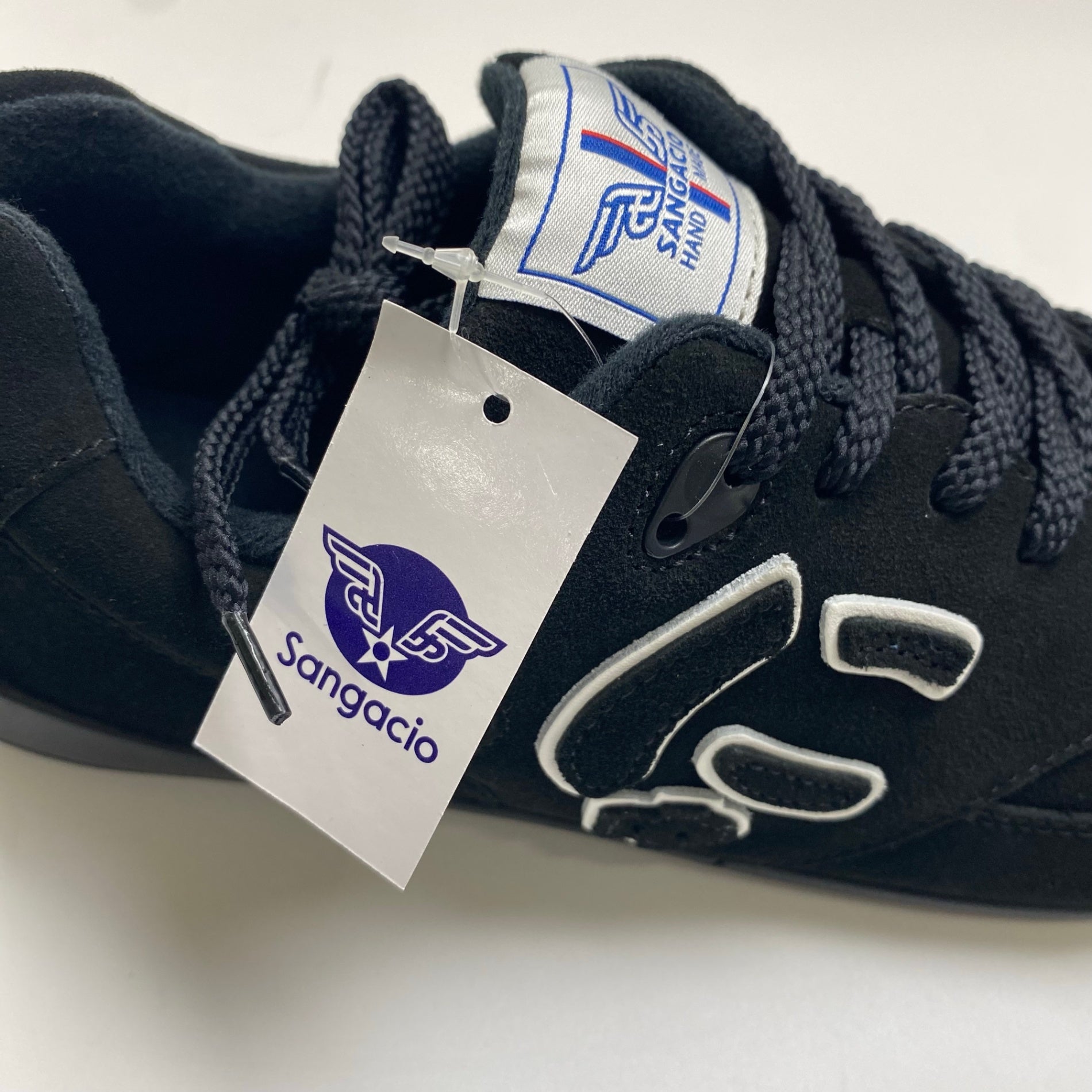 SANGACIO サンガッチョ / DRIVE ドライビングシューズ スニーカー ブラック 参考定価：22,500+tax SIZE:27cm