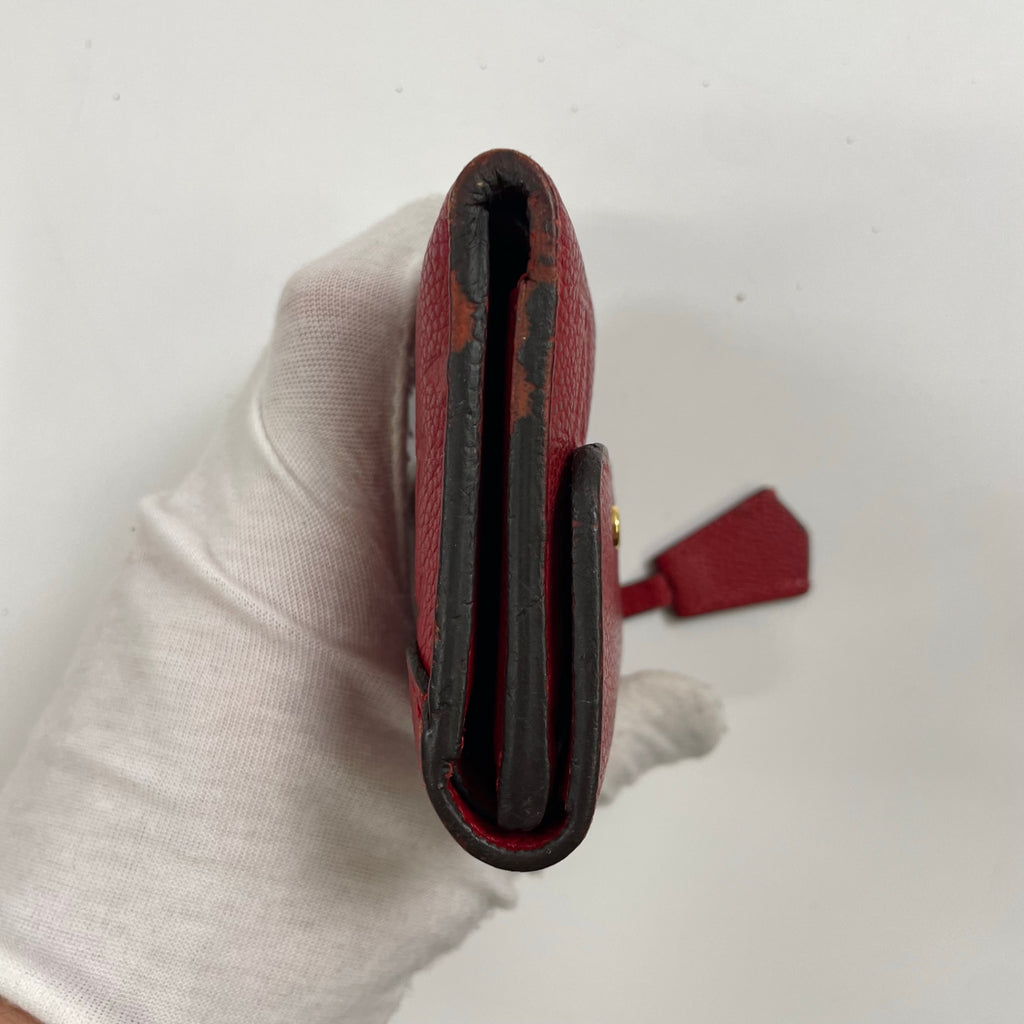 LOUIS VUITTON / ポンヌフ コンパクト スリーズ 購入レシート付 M62185 IN4186