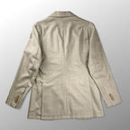 【美品】 TAGLIATORE タリアトーレ / dakar ダカール シルクMIX セットアップ スーツ ウール×シルク×リネン 参考定価：120,000+tax  SIZE:42（S程度）