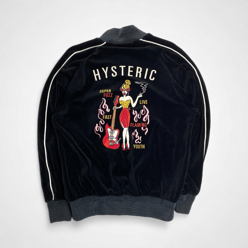 HYSTERIC GLAMOUR ヒステリックグラマー / FLAMING YOUTH ジャンパー 未使用 参考定価：40,000+tax SIZE:S
