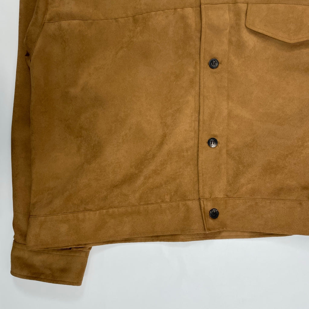 ANCELLM アンセルム / VEAGAN SUEDE WORK SHIRT タグ付 25AW SIZE:2