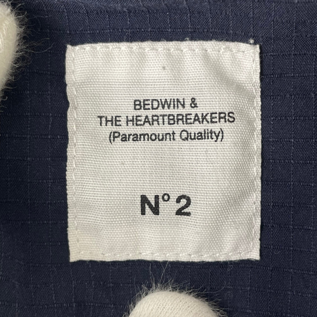 BEDWIN & THE HEARTBREAKERS / タイプライターファティーグシャツ 参考定価：25,000程度 SIZE:2