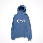 Creek / Creekロゴフーディー ダスティブルー SIZE:M