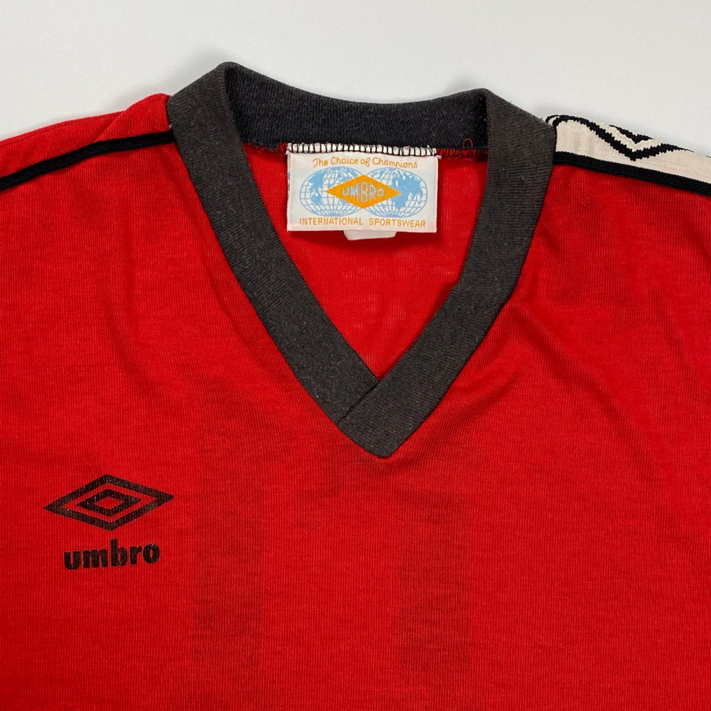 VINTAGE UMBRO アンブロ / 6-70s ヴィンテージフットボールTEE ゲームシャツ ほぼデッド USA製 SIZE:M