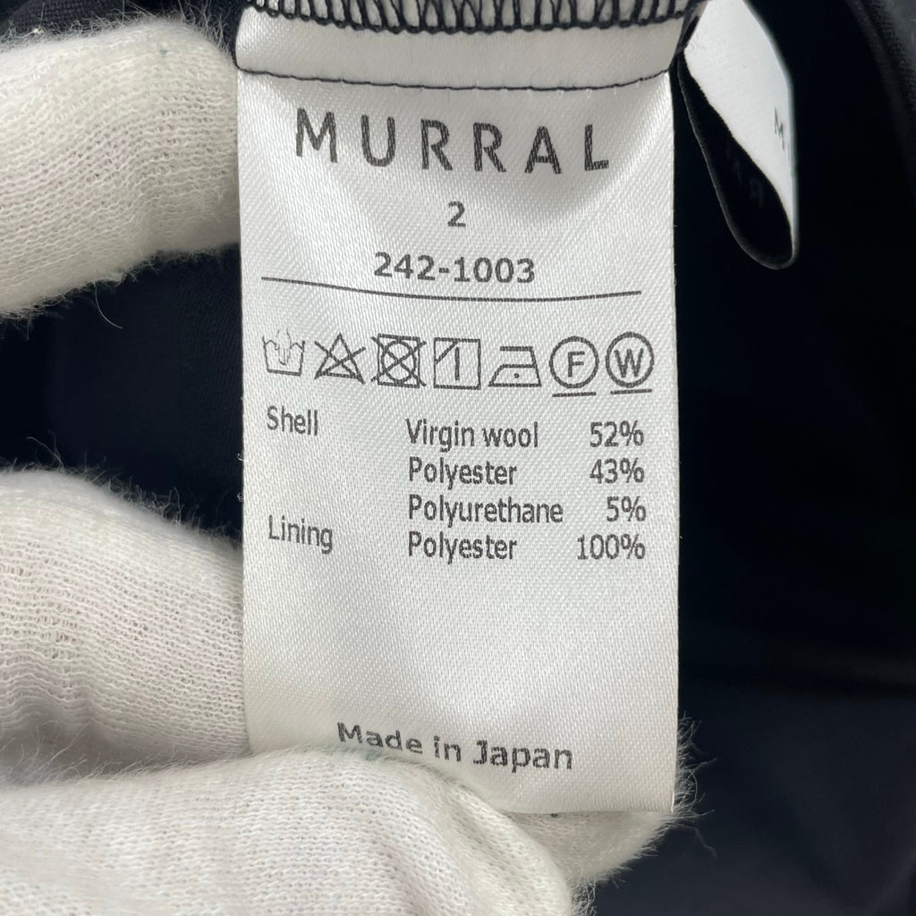 MURRAL / Ivy slacks 参考定価：32,000+tax SIZE:2
