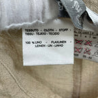 MaxMara / ピュアリネンロングシャツ 白タグ 参考定価：60,000程度 SIZE:38