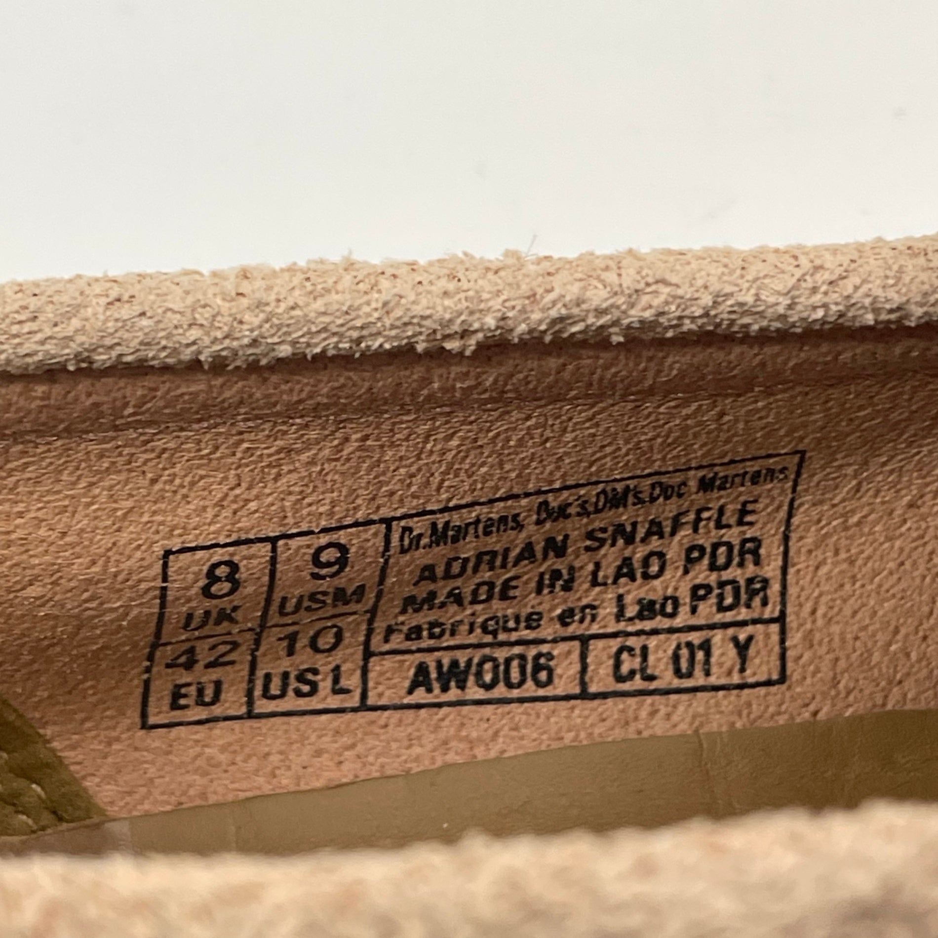 Dr.Martens ドクターマーチン / ADRIAN SNAFFLE ローファー ピンクベージュ SIZE:UK8