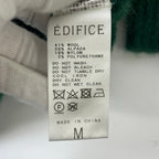EDIFICE / スリアルパカミックス クルーネックニット 参考定価：15,000+tax SIZE:M