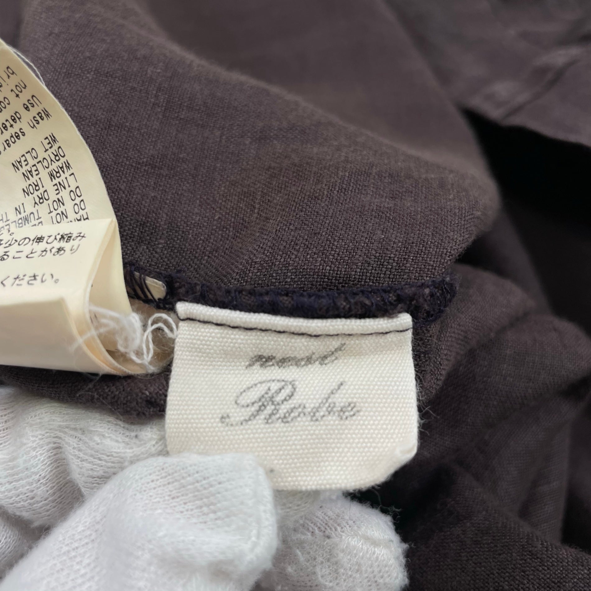 nest robe ネストローブ / 切替リネンワンピース 参考定価：35,000程度 SIZE：FREE