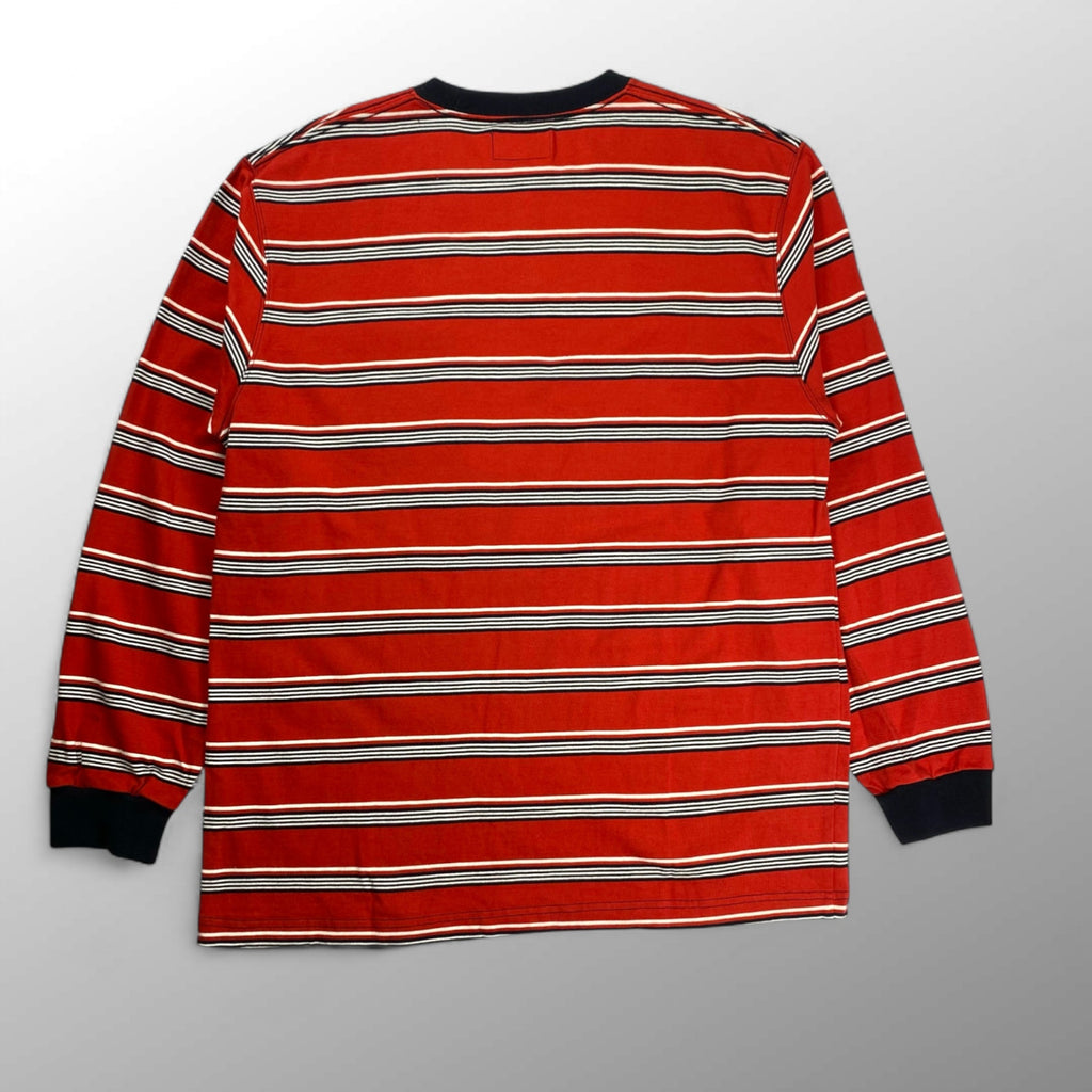 【タグ付】 BEAMS PLUS ビームスプラス / Pocket Tee Multi Stripe ボーダー Tシャツ 長袖 参考定価：8,000+tax SIZE:XL
