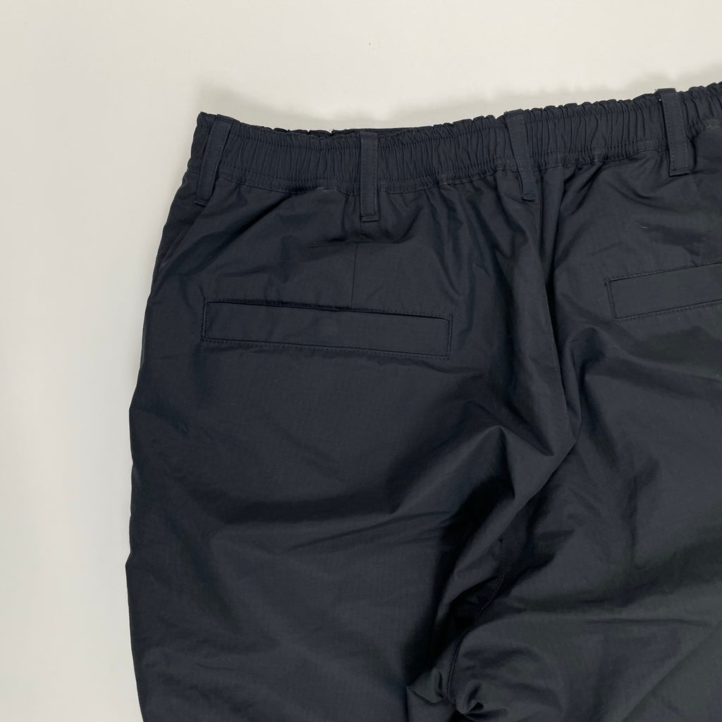 Steven Alan スティーブンアラン / PE RIP PUFF SUPER BAGGY TAPERED EASY PANTS ブラック 参考定価：24,000+tax
