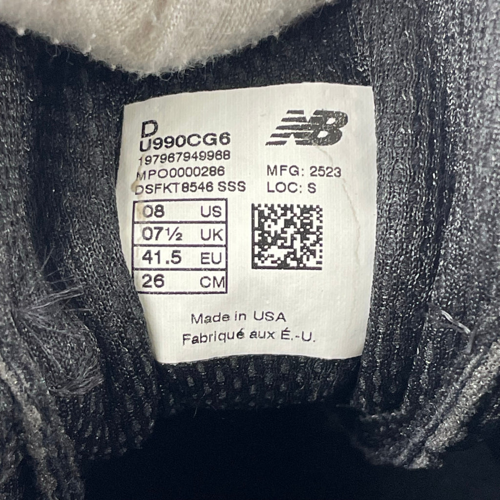COMME des GARCONS HOMME × New balance / コラボ 25SS 990v6 極美品 箱付 SIZE:26cm