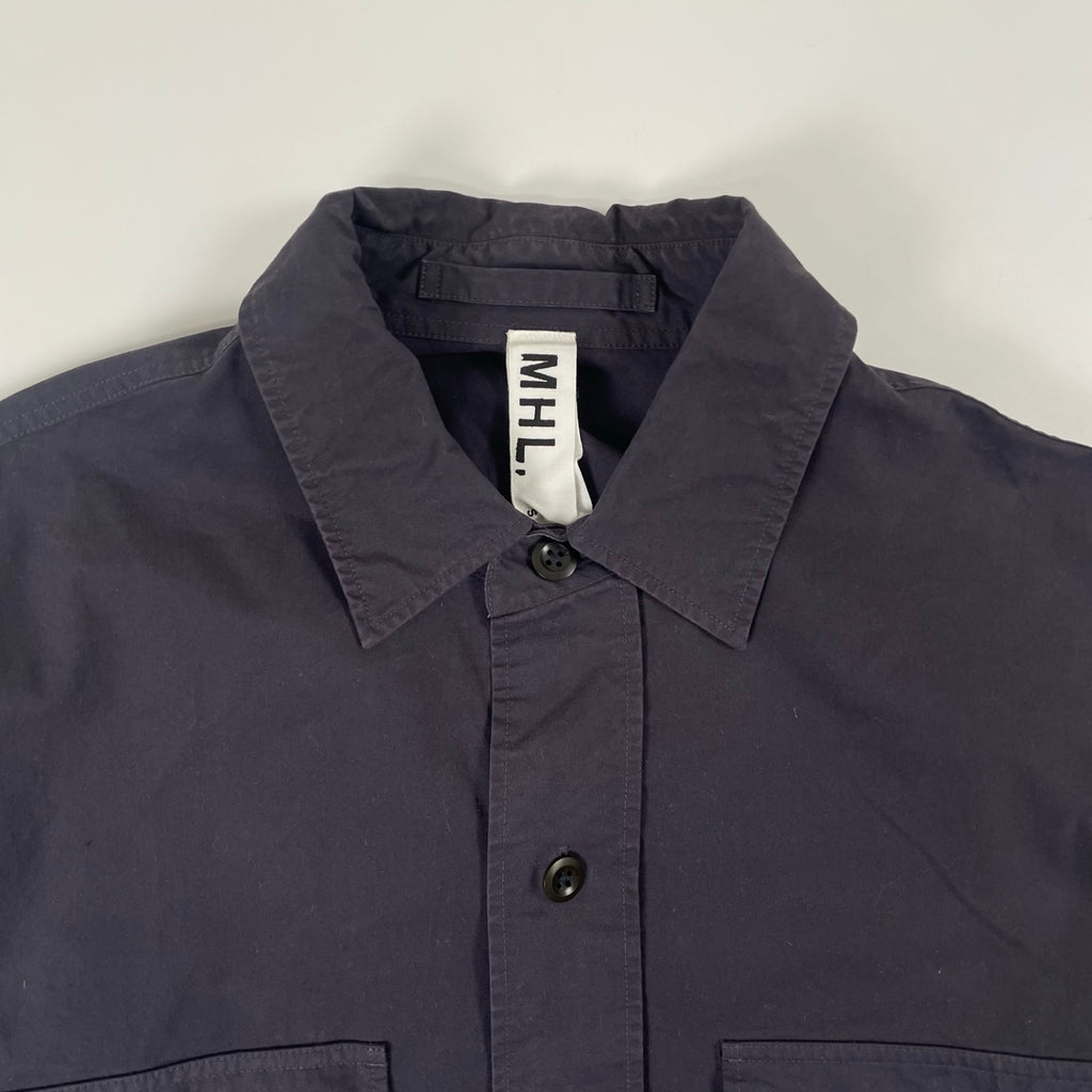 MHL. / 日本製 ダブルポケットシャツ 参考定価：32,000程度 SIZE:S