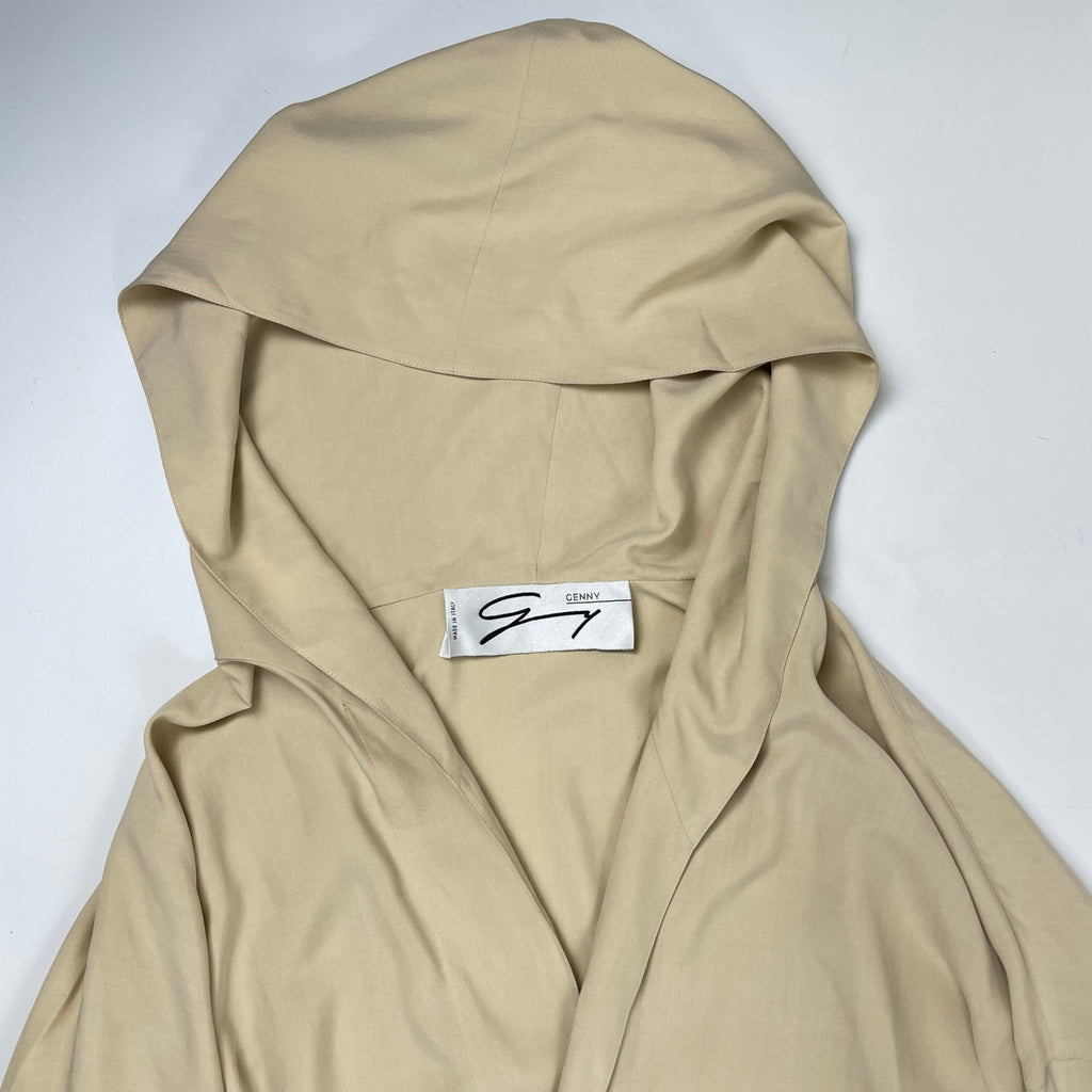 GENNY / シルクフーディーライトコート 参考定価：200,000程度 SIZE:40