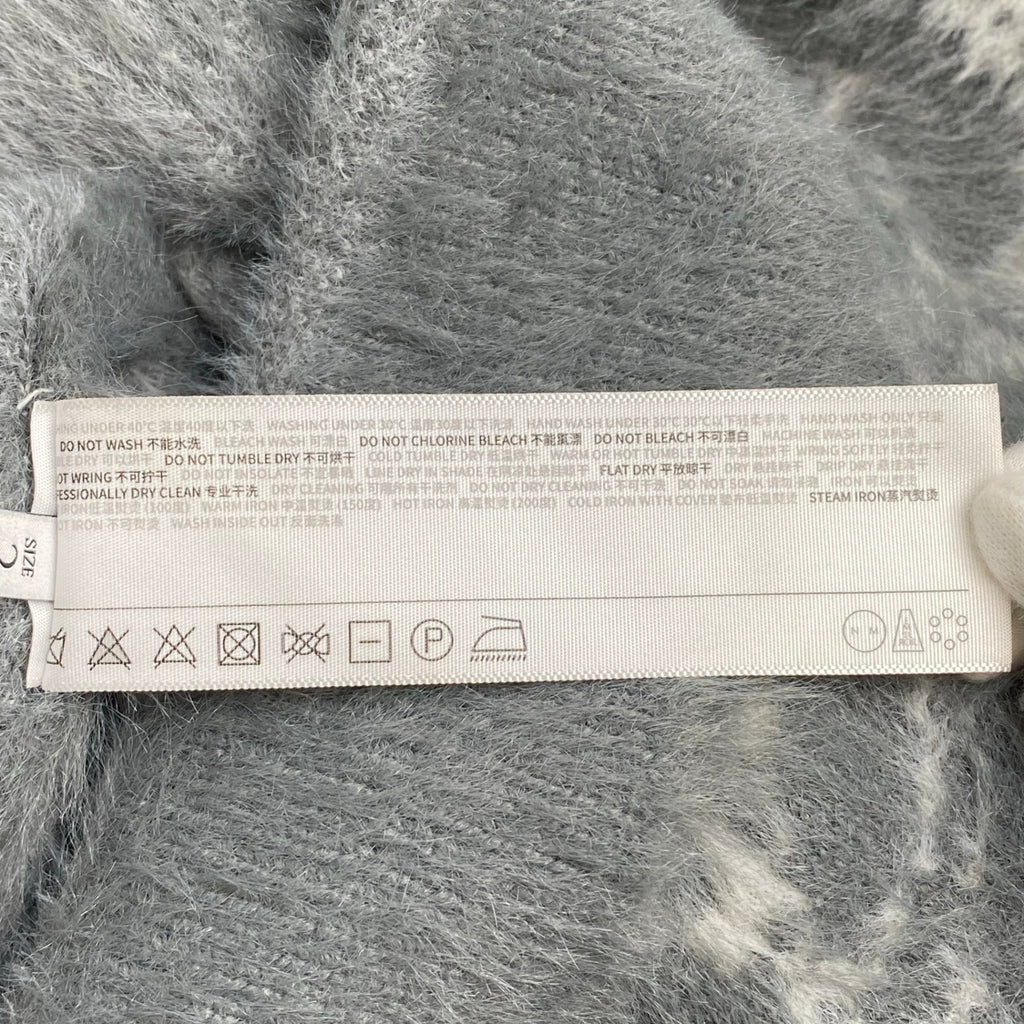 NUTEMPEROR ヌートエンペラー ナットエンペラー / Vegetable Project モヘアニット グレー SIZE：2