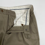 Brooks Brothers 1818 REGENT ブルックスブラザーズ / ウールギャバ 1タックスラックス SIZE：W31 L30
