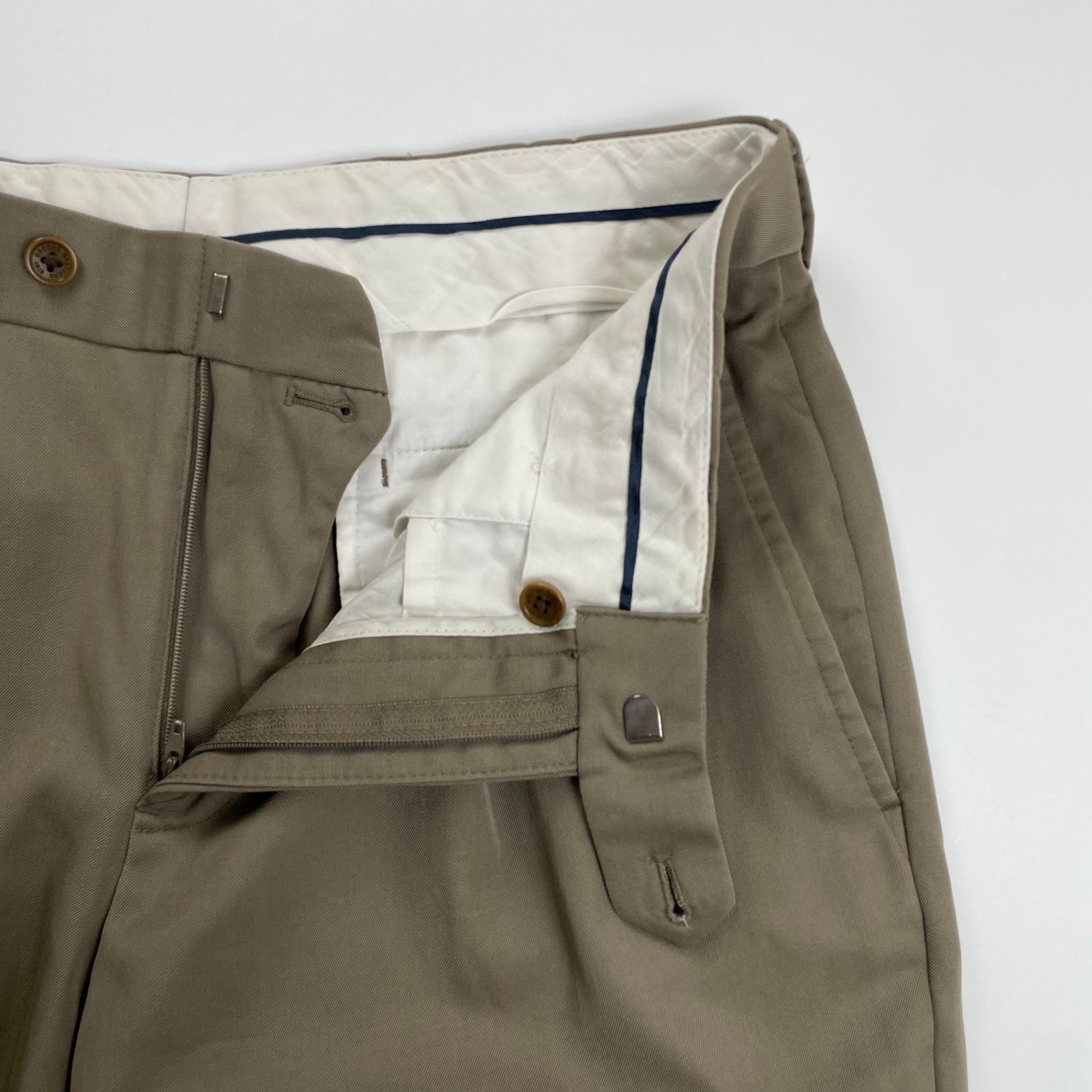 Brooks Brothers 1818 REGENT ブルックスブラザーズ / ウールギャバ 1タックスラックス SIZE：W31 L30