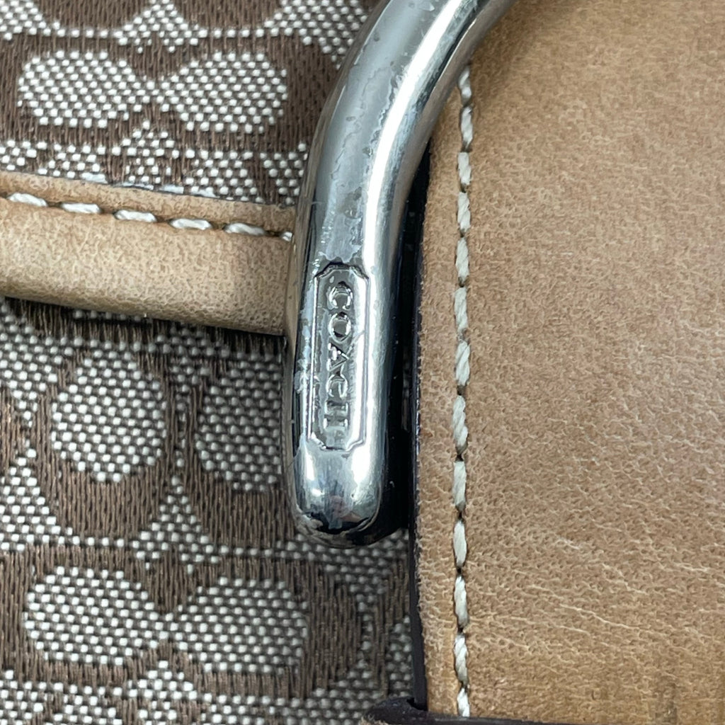 COACH コーチ / ソーホー ミニシグネチャー ワンショルダーバッグ 6808 ブラウン