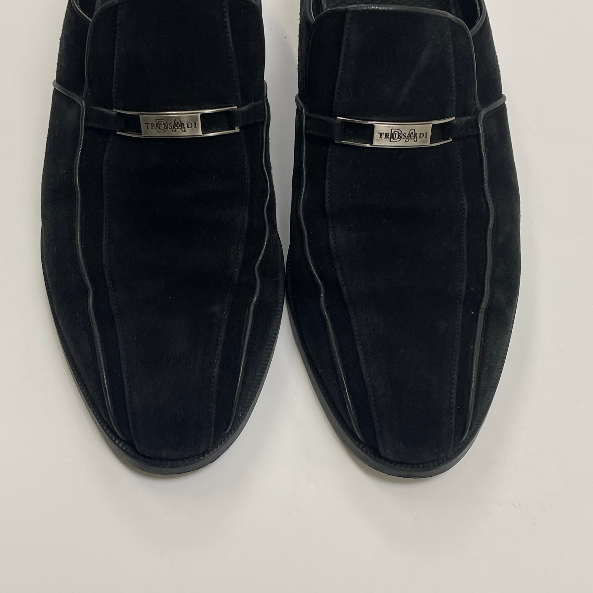 TRUSSARDI トラサルディ / スウェードローファー 参考定価：20,000程度 SIZE:26EEE