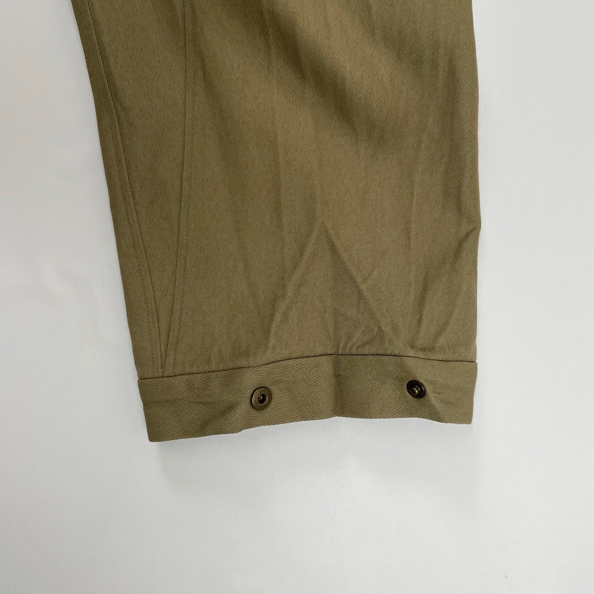 6(ROKU)BEAUTY＆YOUTH ロク ビューティーアンドユース / RAYON COTTON TUCK PANTS 参考定価：21,000+tax SIZE:36