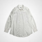 HERMES エルメス / ドビーストライプ シャツ セリエボタン MADE IN FRANCE SIZE:42(L程度)
