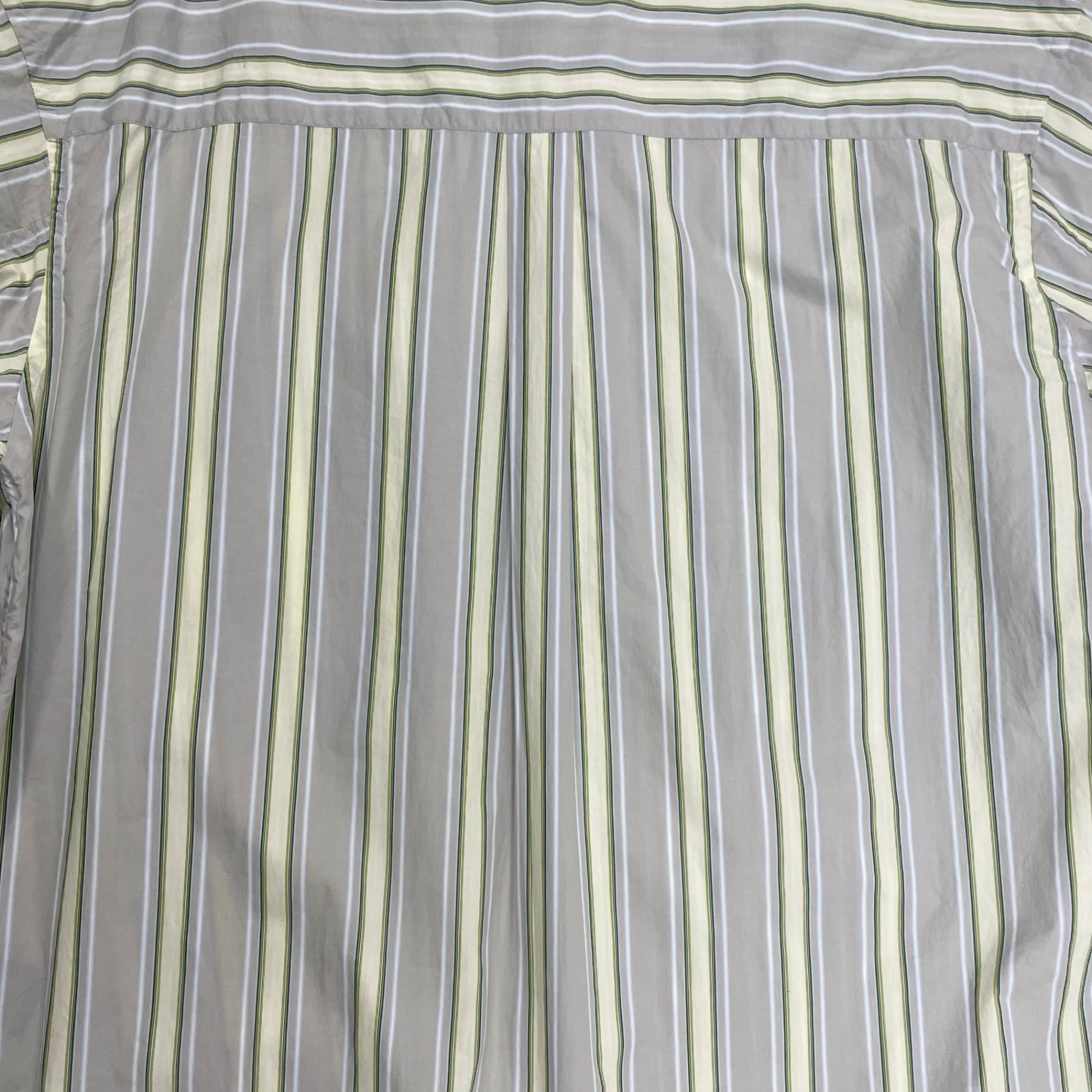 CABaN キャバン / ストライプバンドカラーシャツ 参考定価：30,000程度 SIZE:L