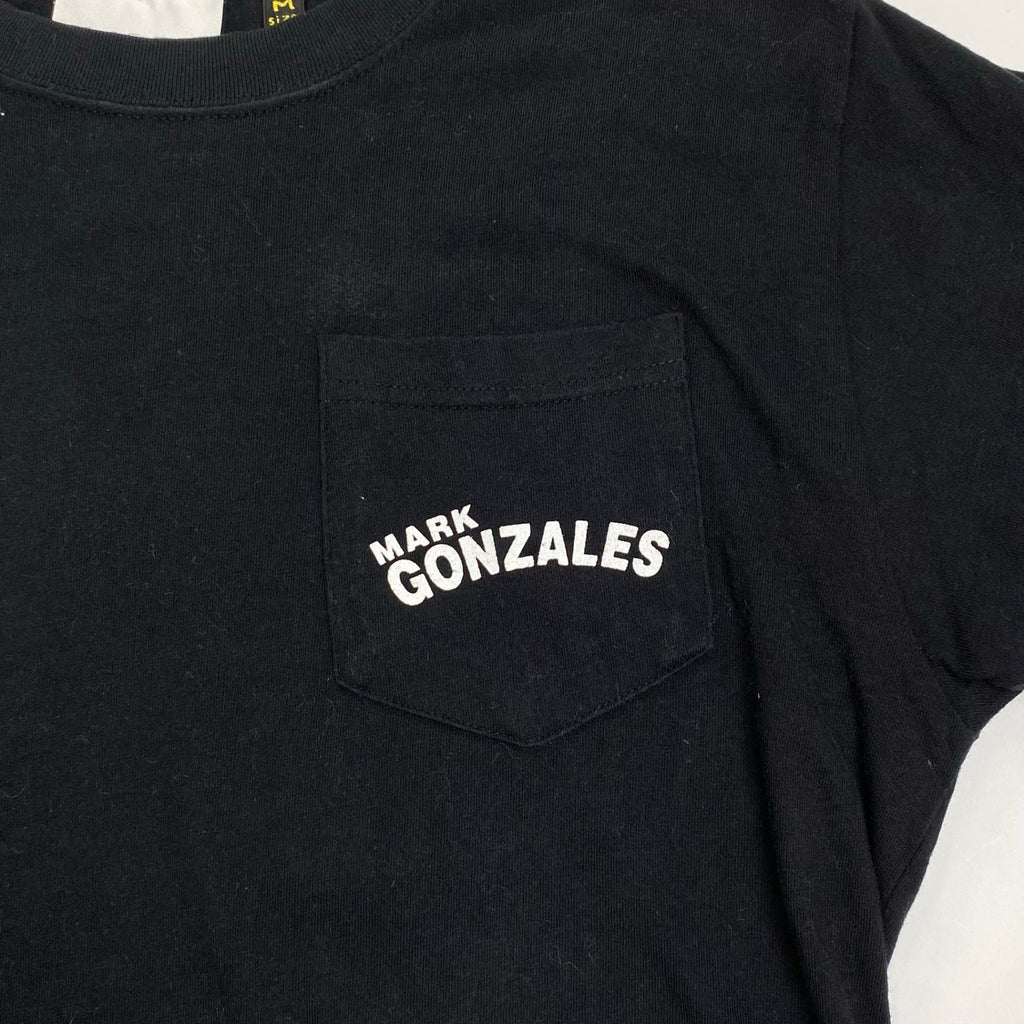 MARK GONZALES マークゴンザレス / 手書き聖母マリア Tシャツ ブラック SIZE：M