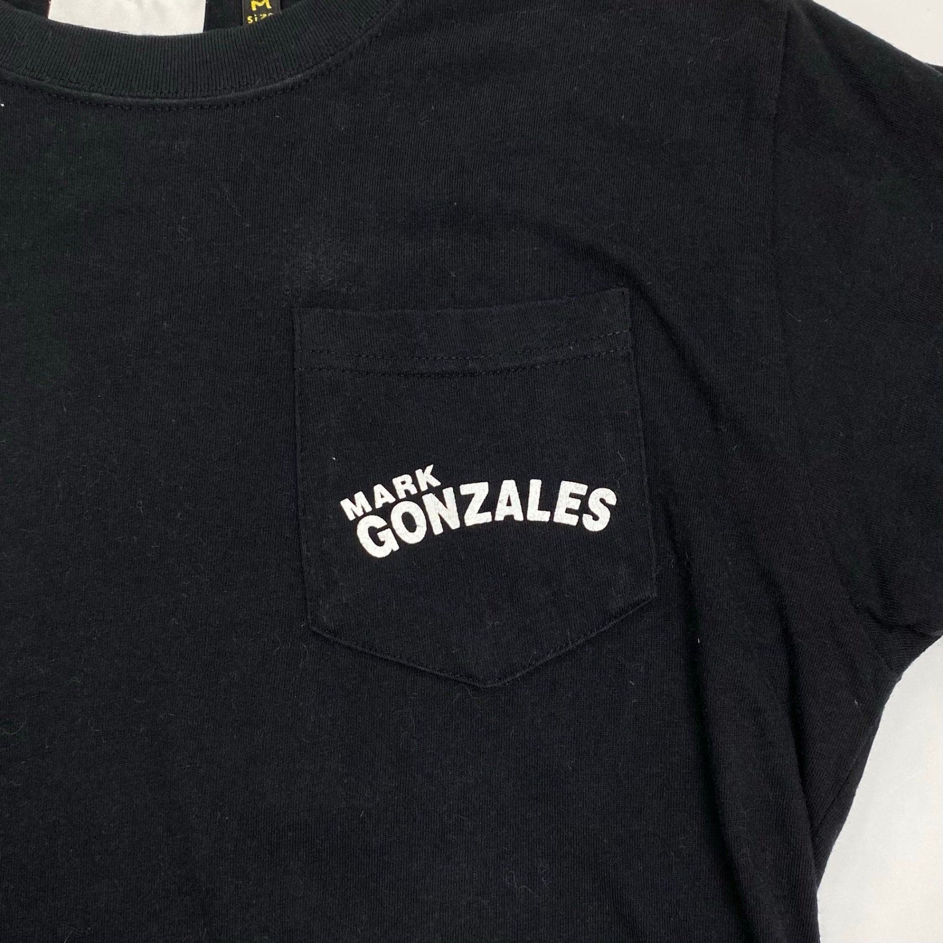 MARK GONZALES マークゴンザレス / 手書き聖母マリア Tシャツ ブラック SIZE：M