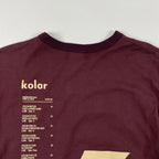 kolor / 25SS GrayTopsプリントTシャツ 参考定価：16,000+tax SIZE:1