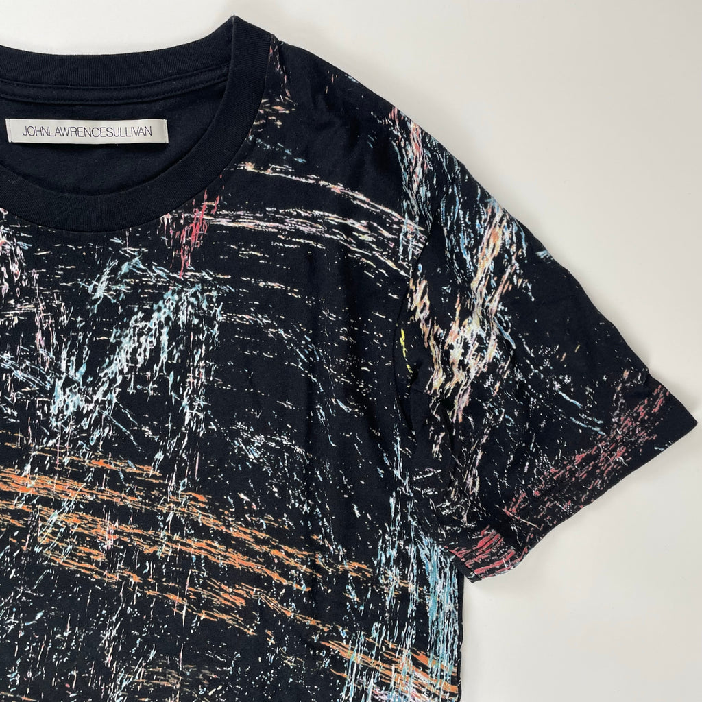 JOHN LAWRENCE SULLIVAN ジョンローレンスサリバン / アートプリントTEE ブラック 参考定価：20,000程度 SIZE：S