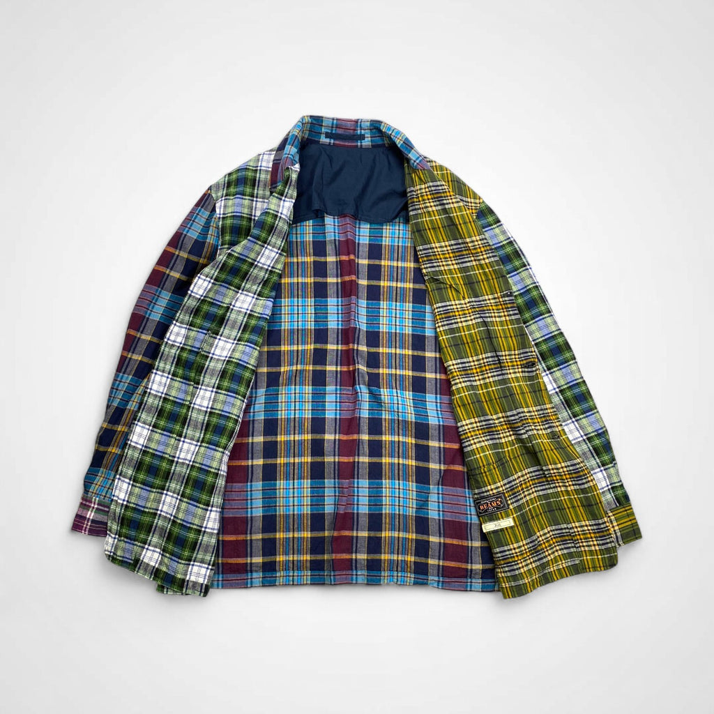 BEAMS PLUS × Jizi / MADRAS Cuff Jacket コラボ マドラスチェック クレイジーパターン ジャケット 参考定価：63,000+tax SIZE：L