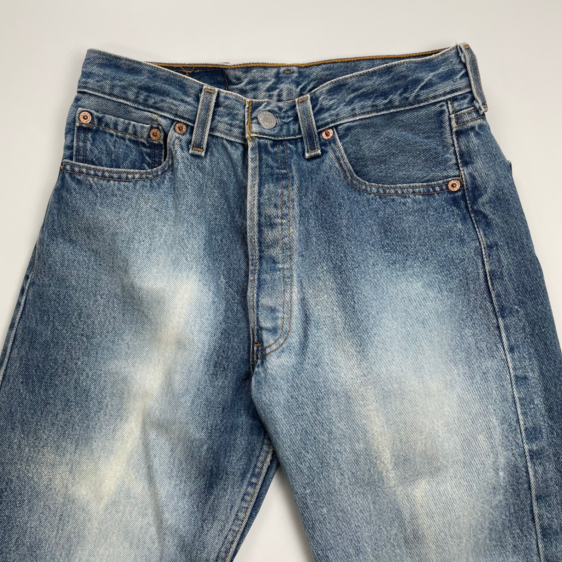 VIOLETTE ROOM バイオレットルーム Levi's リーバイス / リメイクデニムパンツ 90s501ボディ 参考定価：20,000程度 SIZE:W70程度