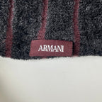 ARMANI COLLEZIONI / ベロアボーダーニット SIZE:44