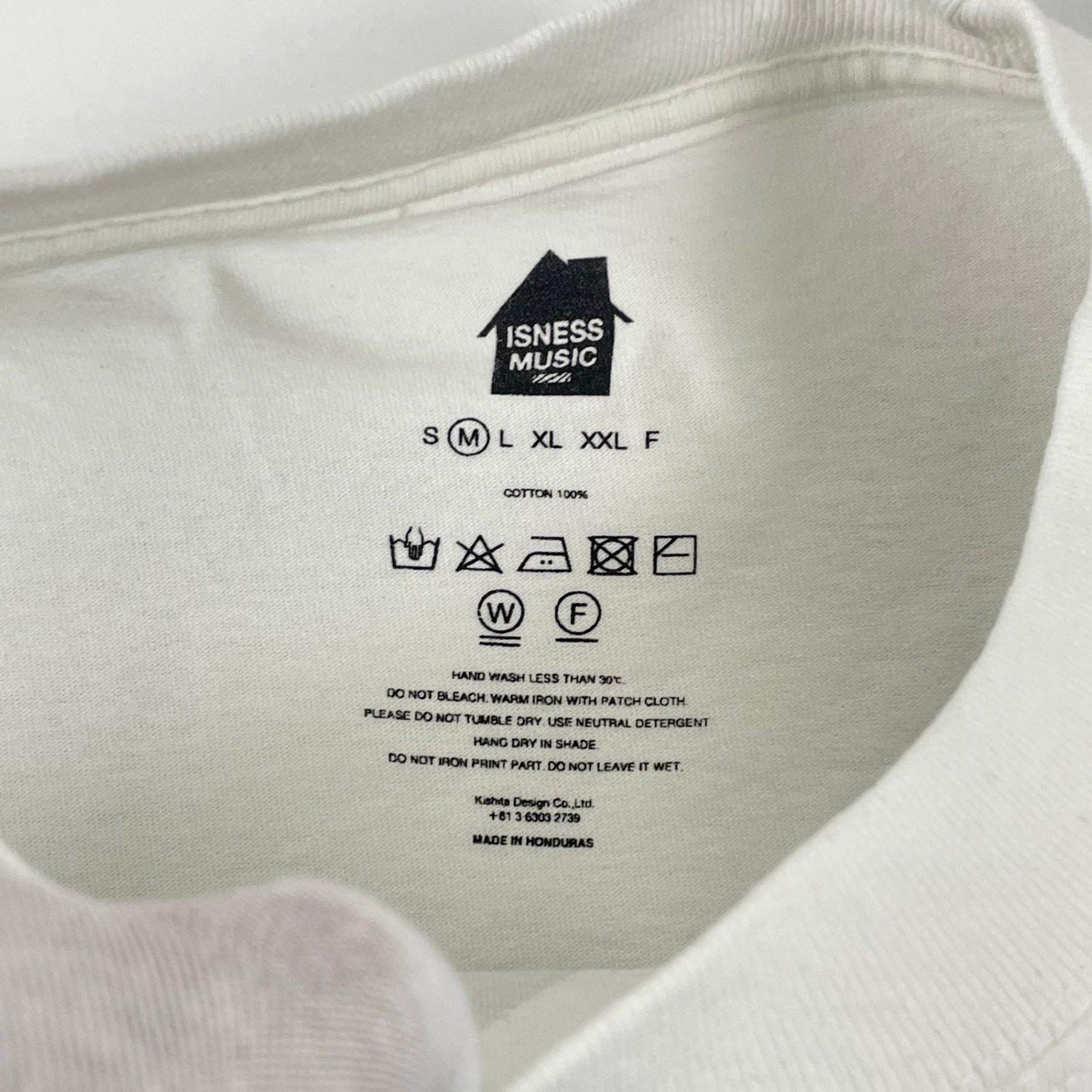 IS-NESS / RAVE Tシャツ 参考定価：9,800+tax SIZE:M