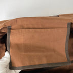 Brown Brown / キャンバス生地 ハンドルカゴバッグ 参考定価：24,000程度