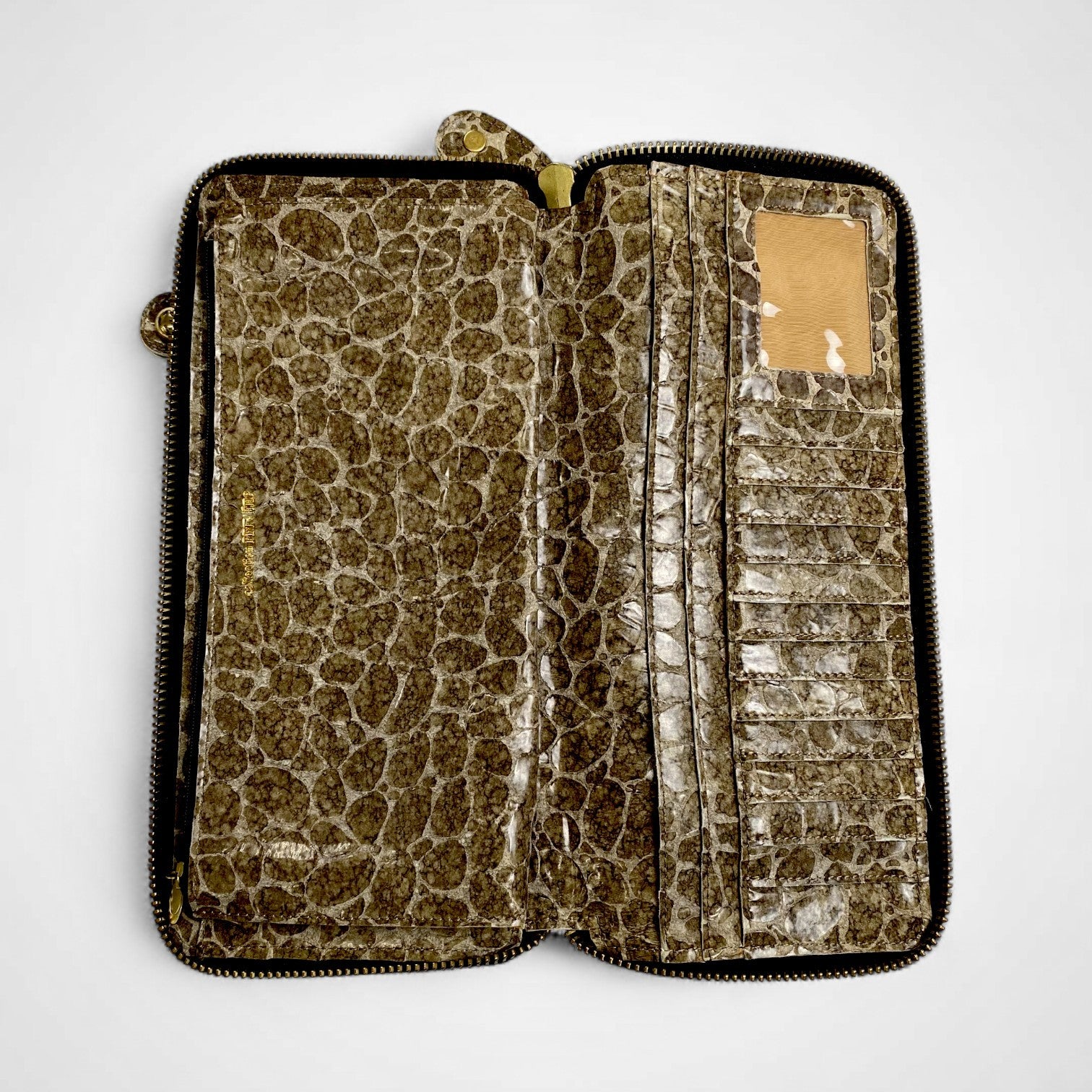 collection PRIVEE? コレクションプリヴェ / キリン柄 クラッチバッグ セカンドバッグ