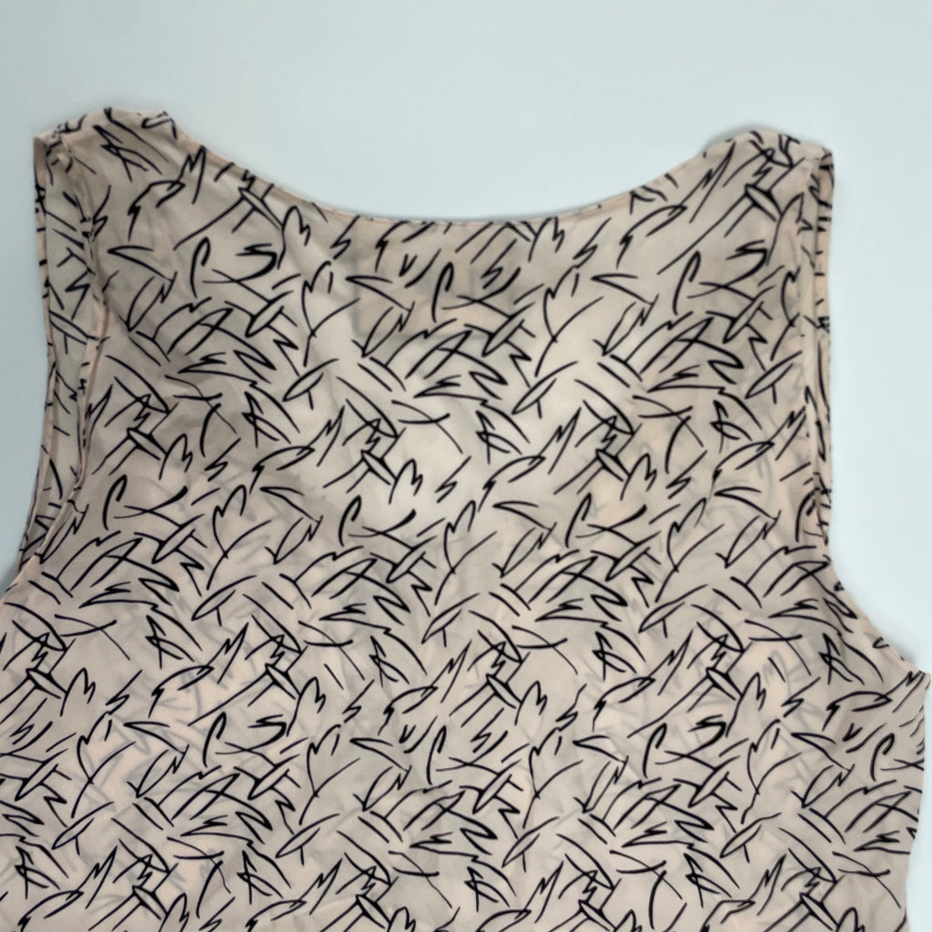 PLAN C プランシー / シルクノースリーブブラウス 参考定価：50,000程度 SIZE:38