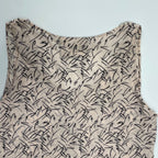 PLAN C プランシー / シルクノースリーブブラウス 参考定価：50,000程度 SIZE:38