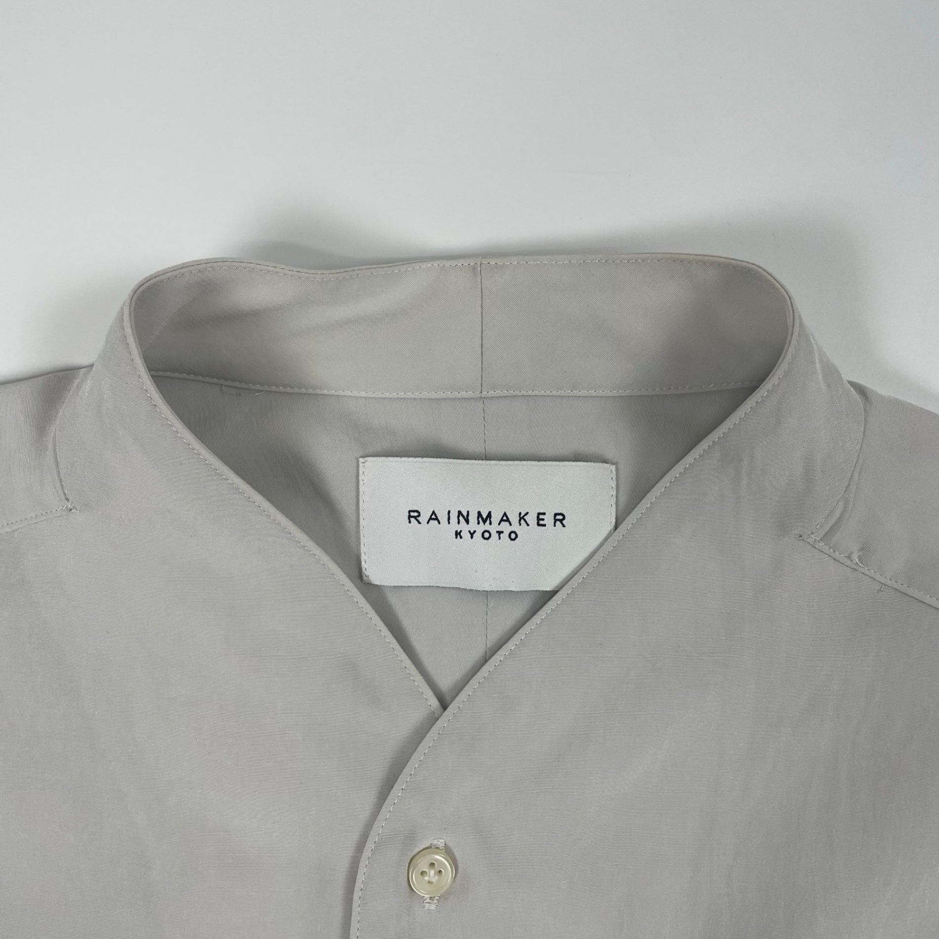 RAINMAKER レインメーカー / SHAWL COLLAR SHIRT 参考定価：32,000+tax SIZE:4